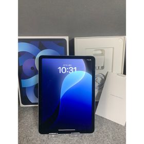 アイパッド(iPad)の美品 iPad Air 第4世代 64GB Wi-Fi版 スカイブルー色(タブレット)