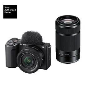 [新品]SONY ソニー VLOGCAM ZV-E10 II ダブルズームレンズキット ブラック ZV-E10M2X B（キャンペーン対象商品）
