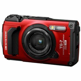 オリンパス(OLYMPUS)のオーエムシステム TG-7 RED コンパクトデジタルカメラ(コンパクトデジタルカメラ)