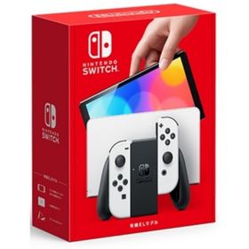 ニンテンドースイッチ(Nintendo Switch)の【新品】Nintendo Switch（有機ELモデル）ホワイト(家庭用ゲーム機本体)