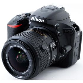 ニコン デジタル一眼 Nikon D5500 レンズキット ブラック 中古 Wi-Fi搭載 新品SDカード付き スマホに送れる 届いてすぐに使える 動画撮影 長期保証