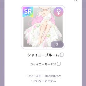 シャイニーガーデン 男女SR服2点セット | ピュアニスタのアカウントデータ、RMTの販売・買取一覧