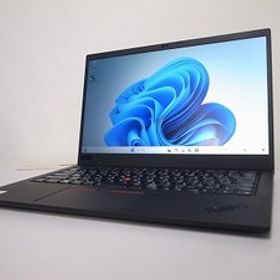 特価 Lenovo ThinkPad X1 Carbon 7th Corei7-10510U SSD256G Win11Pro (2024-1101-2602)