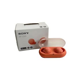 SONY◆イヤホン・ヘッドホン WF-C500 (C) [コーラルオレンジ]