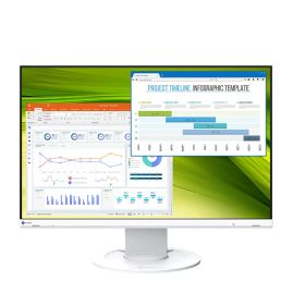 [FlexScan]22.5インチカラー液晶モニター(1920x1200/DisplayPort(HDCP 1.3)、HDMI(HDCP1.4)、D Sub 15 ピン(ミニ)/ホワイト)[EV2360-WT]
