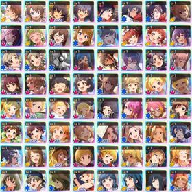 初期 SSR92 エミリー 歌織6種 麗花4種など | ミリシタ(ミリオンライブ！シアターデイズ)のアカウントデータ、RMTの販売・買取一覧