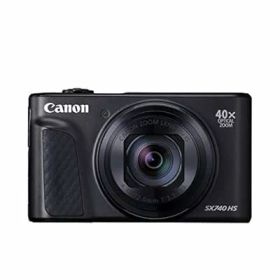 Canon コンパクトデジタルカメラ PowerShot SX740 HS ブラック 光学40倍ズーム/4K動画/Wi-Fi対応 PSSX740HSBK