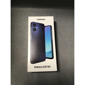 ギャラクシー(Galaxy)の新品未使用 国内版 SIMフリー Galaxy A25 5G 64GB ブラック(スマートフォン本体)