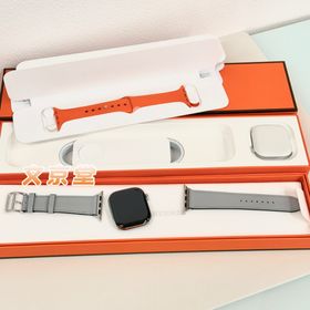 エルメス(HERMES)のエルメスApple Watch 42mm Series 10 シルバー× 8U(腕時計(デジタル))