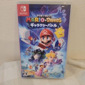 ニンテンドースイッチ(Nintendo Switch)の♥極美品♥マリオ+ラビッツ ギャラクシーバトル(家庭用ゲームソフト)