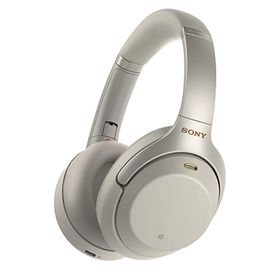 ソニー(SONY)のソニー ワイヤレスステレオヘッドセット WH-1000XM3 プラチナシルバー(ヘッドフォン/イヤフォン)