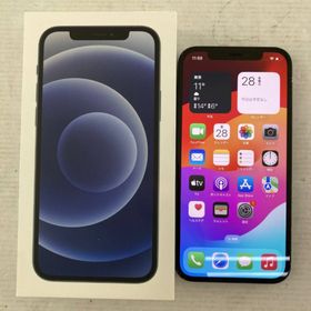 iPhone12 128GB ブラック バッテリー72% SIMロックなし(スマートフォン本体)