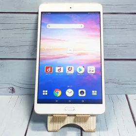 docomo dtab Compact d-02K ゴールド HUAWEI 本体 白ロム SIMロック解除済み SIMフリー C851206