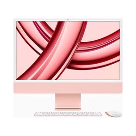 Apple MQRU3J/A iMac 24インチ Retina 4.5Kディスプレイ Apple M3チップ 8コアCPU 10コアGPU SSD512GB メモリ8GB ピンク 新品 送料無料