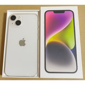 アップル(Apple)のiPhone 14 128GB スターライト バッテリー83% SIMフリー(スマートフォン本体)