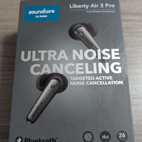 サウンドコア(soundcore)の完全ワイヤレスイヤホン LIBERTY AIR 2 PRO BLACK(ヘッドフォン/イヤフォン)