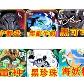 初期垢 ダイヤの数523000+サイレントソルト+シャドウミルク+ブラックパール+ダークカカオ+雷神 | クッキーランキングダムのアカウントデータ、RMTの販売・買取一覧