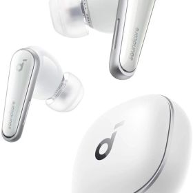 【新品】【即納】Anker Soundcore Liberty 4（ワイヤレスイヤホン Bluetooth 5.3）【完全ワイヤレスイヤホン/ウルトラノイズキャンセリング 2.0 / 最大28時間再生 / ヘルスモニタリング】クラウドホワイト