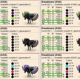 新しい属性ですDreadmare | ARK Survival Evolvedのアカウントデータ、RMTの販売・買取一覧