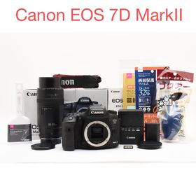 キヤノン(Canon)の一眼レフカメラ/Canon EOS 7D Mark II望遠レンズセット(デジタル一眼)