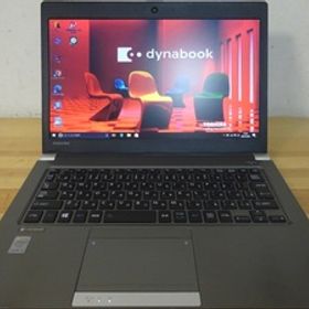 東芝 ノートパソコン dynabook R63/W/Core i5-5200U 2.2GHz/4GB/SSD128GB/中古特価良品
