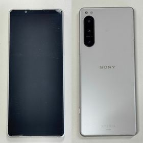 【中古品】SONY Xperia 5Ⅳ SOG09 エクリュホワイト 128GB 一括◯【管理番号：W041811】(スマートフォン本体)