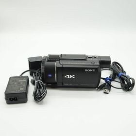 ソニー(SONY)の■美品■FDR-AX60 ブラック 内蔵メモリー64GB FDR-AX60(ビデオカメラ)