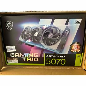 MSI GeForce RTX 5070 12G GAMING TRIO OC(PCパーツ)