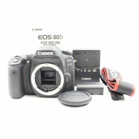 キヤノン(Canon)の■シャッター数330枚！新品同様■ CANON EOS 80D デジタル一眼レフ(デジタル一眼)