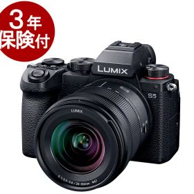 [3年保険付] Panasonic LUMIX S5 レンズキット DC-S5K-K LUMIX S5ボディー + S20-60mm F3.5-5.6（S-R2060）標準ズームレンズ [02P05Nov16]