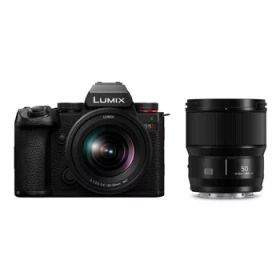 【新品】【2万円キャッシュバックキャンペーン】パナソニック LUMIX DC-S5M2W [標準ズームレンズ・単焦点レンズキット]【選べる5年間延長保証対象(別料金)】