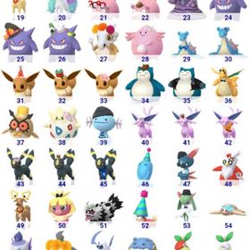 【通常色】コスチュームポケモン トレード | ポケモンGOのアカウントデータ、RMTの販売・買取一覧