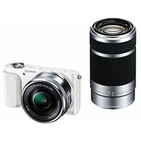 ソニー 「NEX-3N」ダブルズームレンズキット ホワイト NEX-3NY W khxv5rg(デジタル一眼)