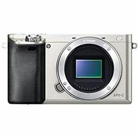 SONY ミラーレス一眼 α6000 ボディ シルバー ILCE-6000 S 9jupf8b(ミラーレス一眼)
