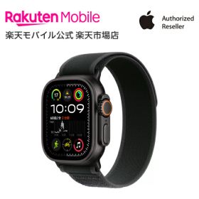 【条件達成で25000ポイント】Apple Watch Ultra 2 ブラックチタニウムケースとブラックトレイルループ ケースサイズ：49mm GPS＋Cellularモデル 新品 純正 国内正規品 Apple認定店 アップルウォッチ セルラー 2024年発売