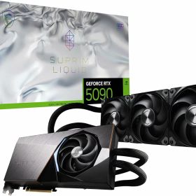 【新品】1週間以内発送 【代引き不可】MSI GeForce RTX 5090 32G SUPRIM LIQUID SOC グラフィックスカード VD8996 周辺機器 PCパーツ グラフィックボード