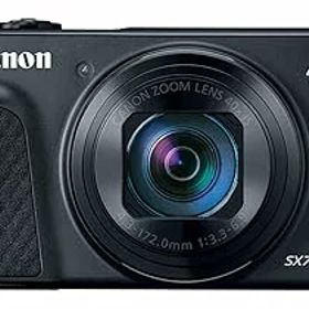 【中古】Canon コンパクトデジタルカメラ PowerShot SX740 HS ブラック 光学40倍ズーム/4K動画/Wi-Fi対応 PSSX740HSBK