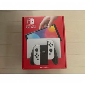 ニンテンドースイッチ(Nintendo Switch)の 新品同様 Nintendo Switch本体 有機ELモデル ホワイト(家庭用ゲーム機本体)