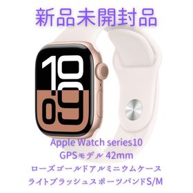 アップル(Apple)の新品アップルウォッチAPPLE WATCH10 42 RGAL LBS -S/M(その他)