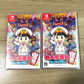 ニンテンドースイッチ(Nintendo Switch)の【新品未開封】Switch 桃鉄 桃太郎電鉄 〜昭和 平成 令和も定番 2枚(家庭用ゲームソフト)