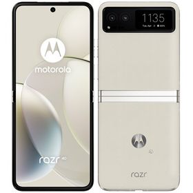 motorola razr 40 SIMフリー [バニラクリーム] (SIMフリー)