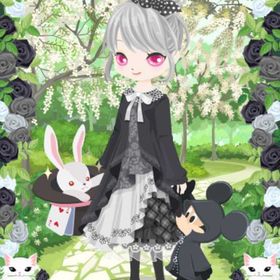 秋晴れガーリーナチュラルワンピ 黒 | ニコッとタウン(ニコタ)のアカウントデータ、RMTの販売・買取一覧