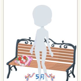 トリコロールの国のベンチと花束 茶 | ニコッとタウン(ニコタ)のアカウントデータ、RMTの販売・買取一覧