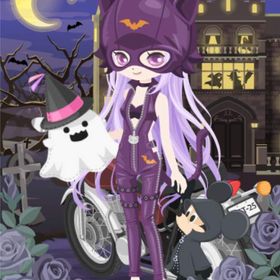 キャットガール＆キャットマスク 紫 2点セット | ニコッとタウン(ニコタ)のアカウントデータ、RMTの販売・買取一覧