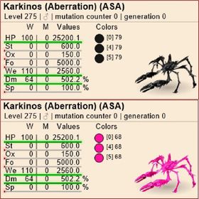 新しい属性ですKarkinos | ARK Survival Evolvedのアカウントデータ、RMTの販売・買取一覧