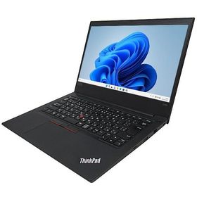 6ヶ月保証 lenovo ThinkPad E495 ノートパソコン Windows11 64bit Ryzen5 3500U WEBカメラ HDMI メモリ8GB 高速 SSD WiFi フルHD A4サイズ 中古 1752414