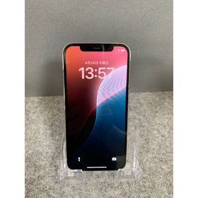 アイフォーン(iPhone)の美品 国内版 SIMフリー iPhone12 Pro 128GB シルバー色(スマートフォン本体)