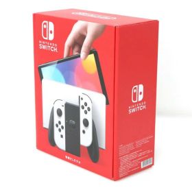 【中古】【未使用品】任天堂 Nintendo Switch (有機ELモデル) HEG-S-KAAAA [ホワイト] HA03-T1471-2G4 ニンテンドー 7インチ有機ELディスプレイ 64GB 未使用