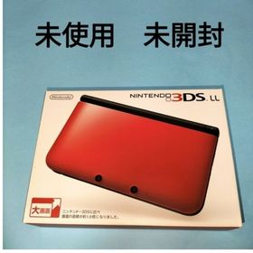 3dsll 未使用 未開封 新品 レッドブラック ニンテンドー3ds lln(家庭用ゲーム機本体)