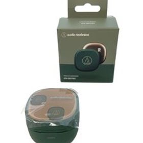audio-technica◆イヤホン ATH-SQ1TW2/オーディオテクニカ/グリーン/緑/